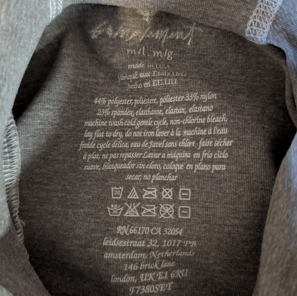 Gray Lightweight Pullover with Subtle Ribbing - Picture 3 of 17